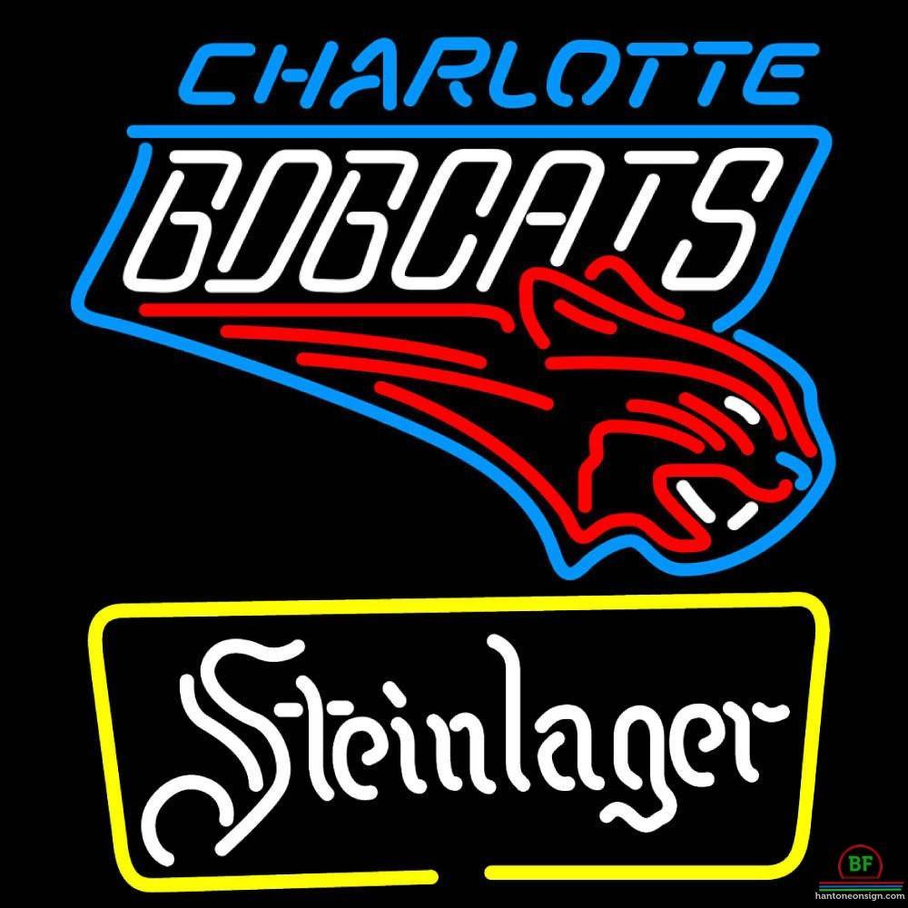 Custom Steinlager Charlotte Bobcats Neon Sign NBA Teams Neon Light