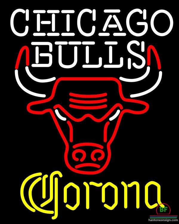 Custom Corona Chicago Bulls Neon Sign NBA Teams Neon Light