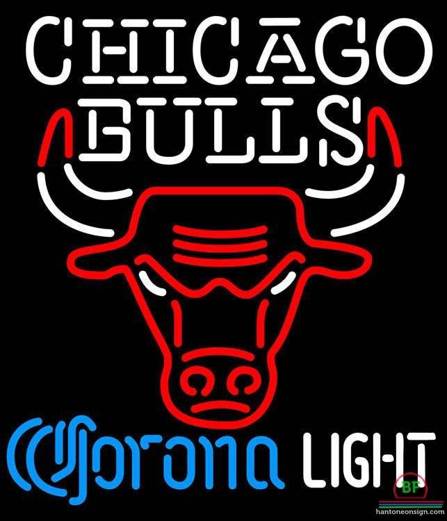 Custom Corona Light Chicago Bulls Neon Sign NBA Teams Neon Light