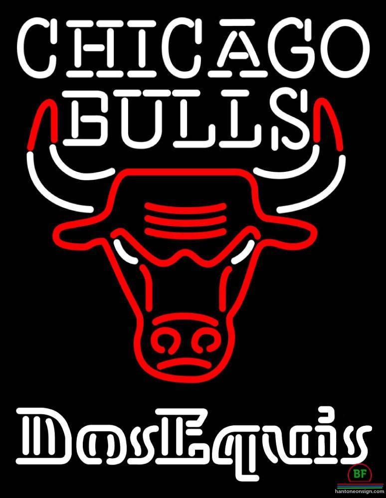 Custom Dos Equis Chicago Bulls Neon Sign NBA Teams Neon Light