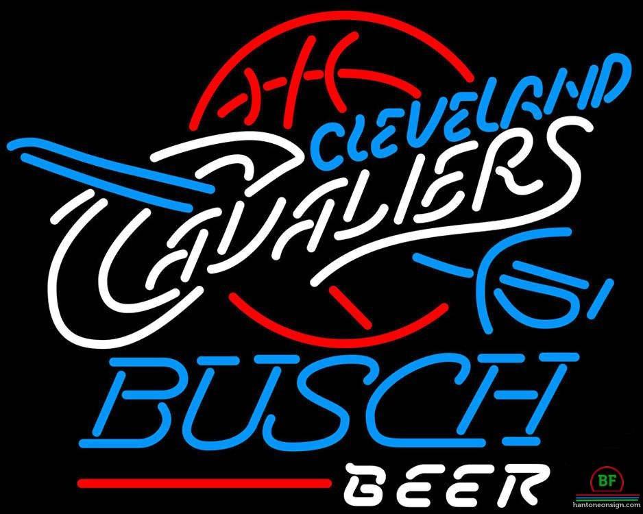 Custom Busch Beer Cleveland Cavalier Neon Sign NBA Teams Neon Light