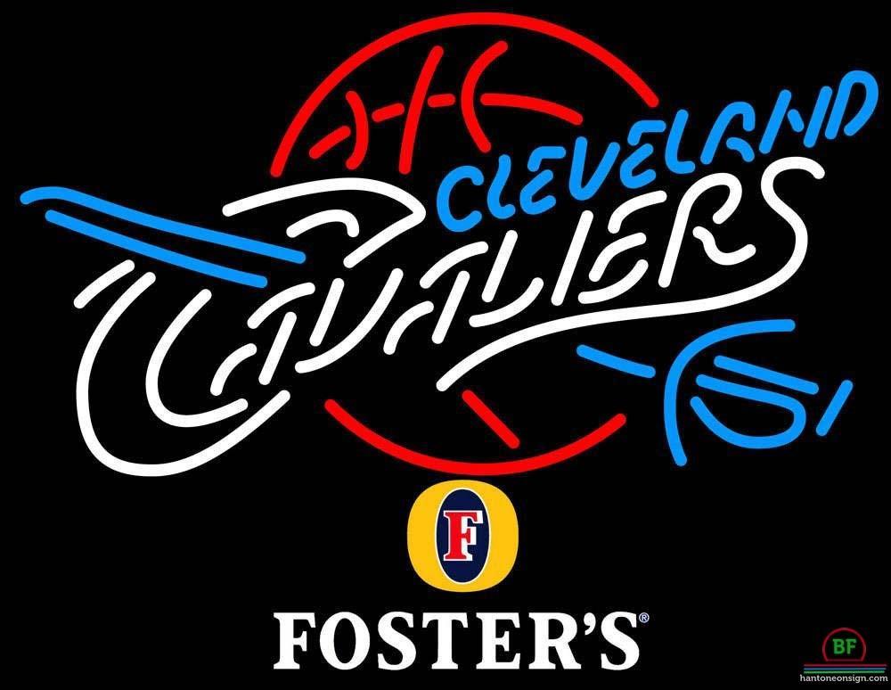 Custom Fosters Cleveland Cavalier Neon Sign NBA Teams Neon Light