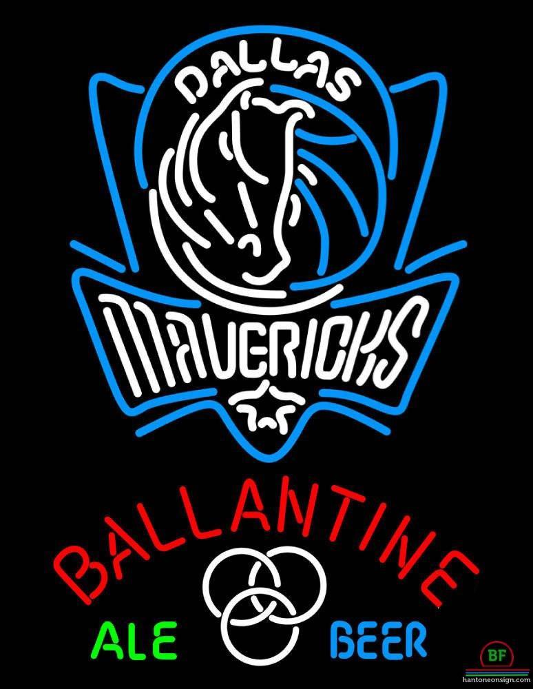 Custom Ballantine Dallas Mavericks Neon Sign NBA Teams Neon Light