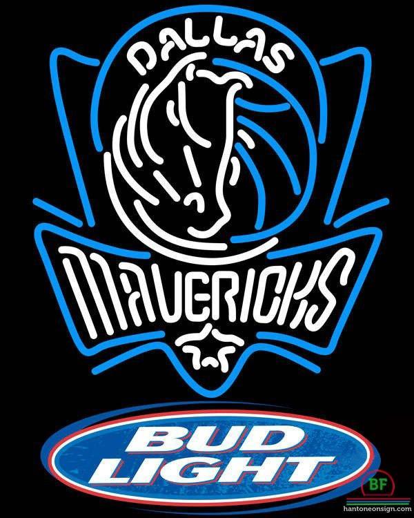 Custom Bud Light Dallas Mavericks Neon Sign NBA Teams Neon Light