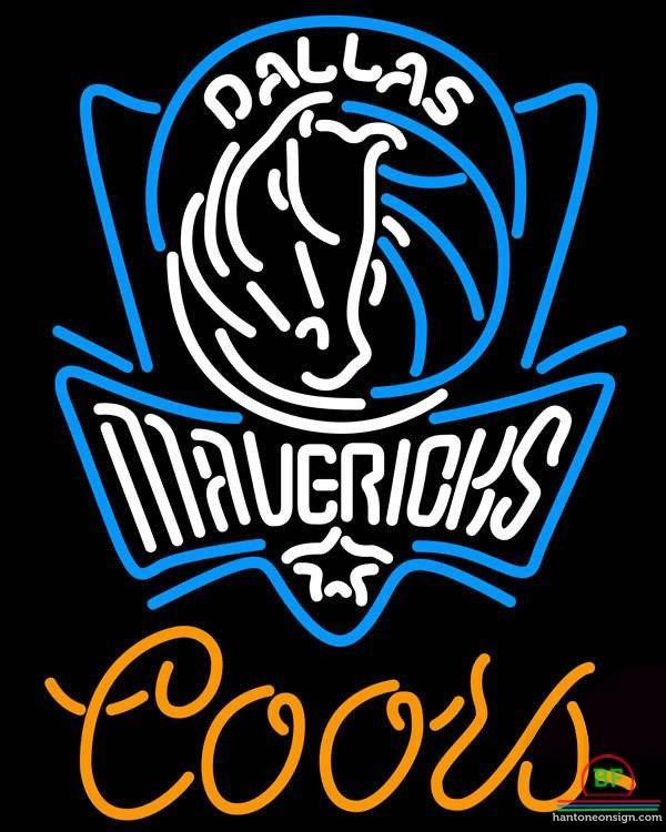 Custom Coors Light Dallas Mavericks Neon Sign NBA Teams Neon Light