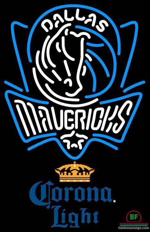 Custom Corona Light Dallas Mavericks Neon Sign NBA Teams Neon Light