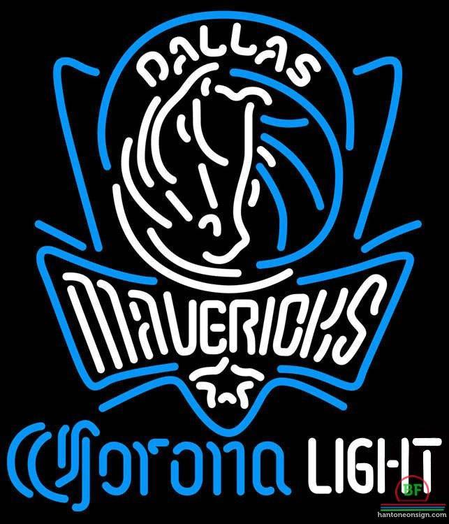 Custom Corona Light Dallas Mavericks Neon Sign NBA Teams Neon Light