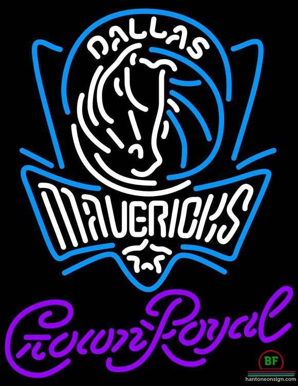 Custom Crown Royal Dallas Mavericks Neon Sign NBA Teams Neon Light