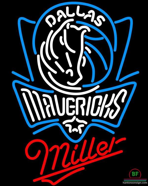 Custom Miller Dallas Mavericks Neon Sign NBA Teams Neon Light