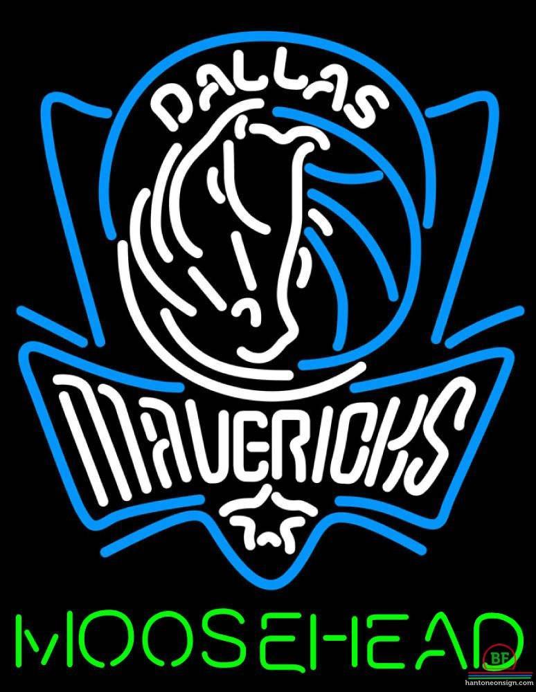 Custom Moosehead Dallas Mavericks Neon Sign NBA Teams Neon Light