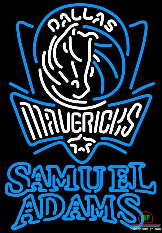 Custom Samuel Adams Dallas Mavericks Neon Sign NBA Teams Neon Light