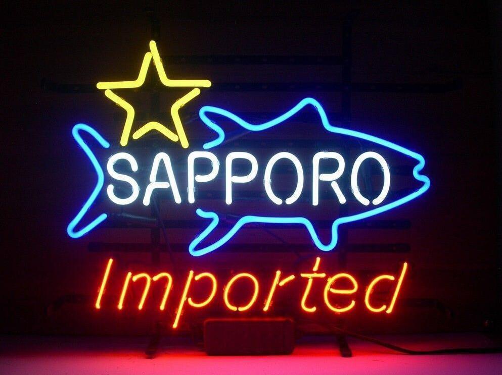 Custom Sapporo Imported Neon Sign
