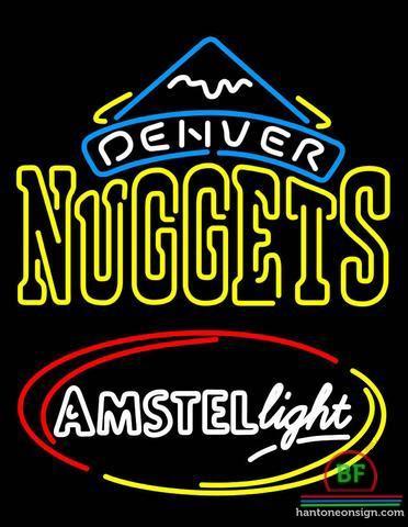 Custom Amstel Light Denver Nuggets Neon Sign NBA Teams Neon Light