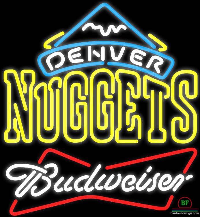 Custom Budweiser Denver Nuggets Neon Sign NBA Teams Neon Light