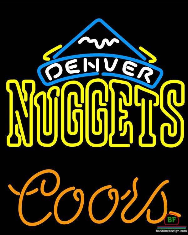 Custom Coors Light Denver Nuggets Neon Sign NBA Teams Neon Light