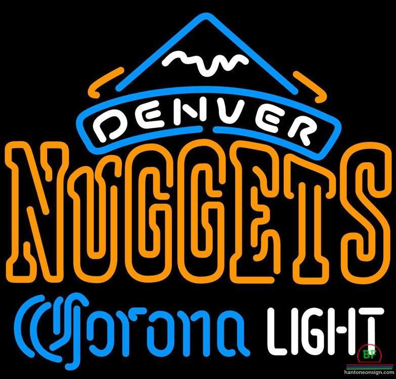 Custom Corona Light Denver Nuggets Neon Sign NBA Teams Neon Light