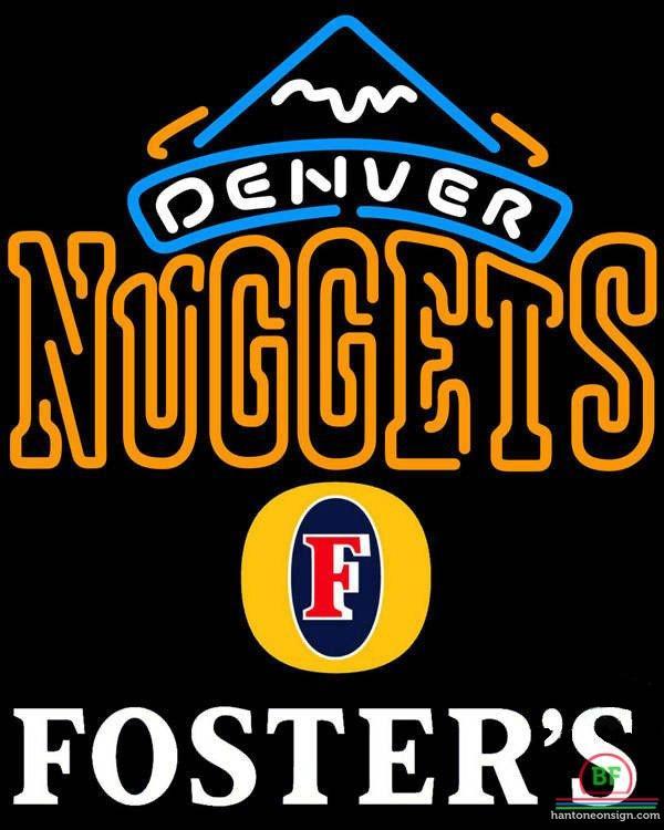 Custom Fosters Denver Nuggets Neon Sign NBA Teams Neon Light