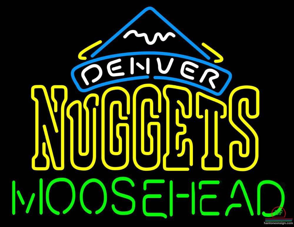 Custom Moosehead Denver Nuggets Neon Sign NBA Teams Neon Light