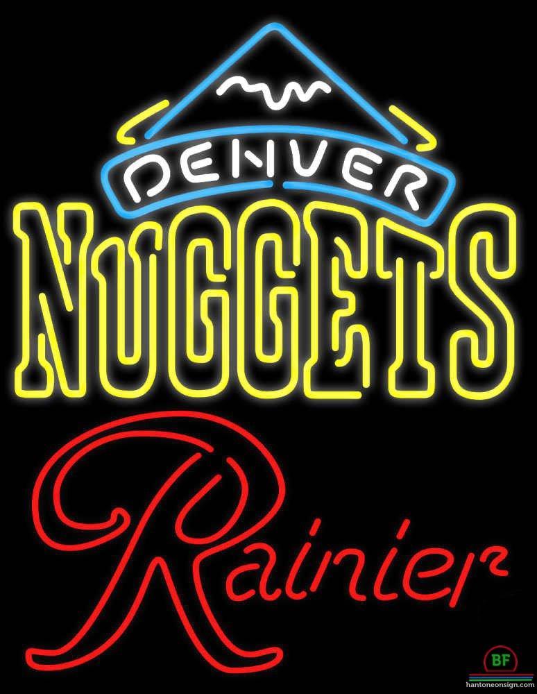 Custom Rainier Denver Nuggets Neon Sign NBA Teams Neon Light