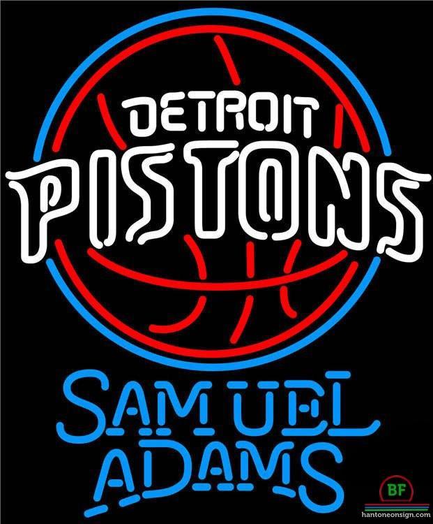 Custom Samuel Adams Detroit Pistons Neon Sign NBA Teams Neon Light