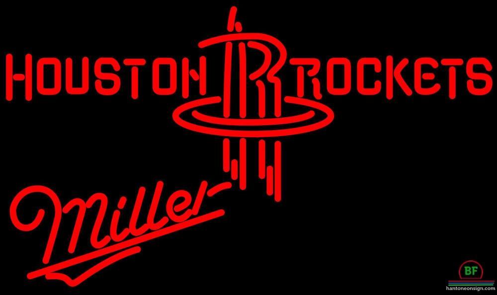Custom Miller Houston Rockets Neon Sign NBA Teams Neon Light
