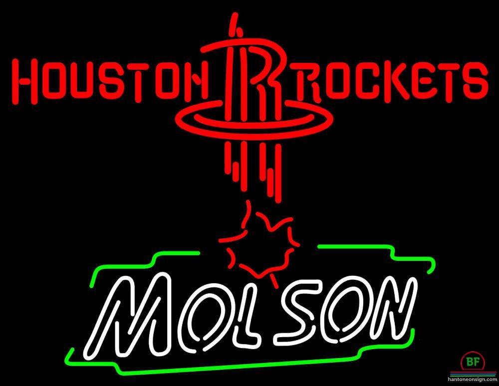 Custom Miller Lite Houston Rockets Neon Sign NBA Teams Neon Light