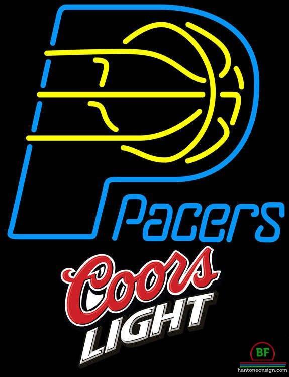 Custom Coors Light Indiana Pacers Neon Sign NBA Teams Neon Light