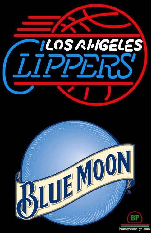 Custom Blue Moon Los Angeles Clippers Neon Sign NBA Teams Neon Light