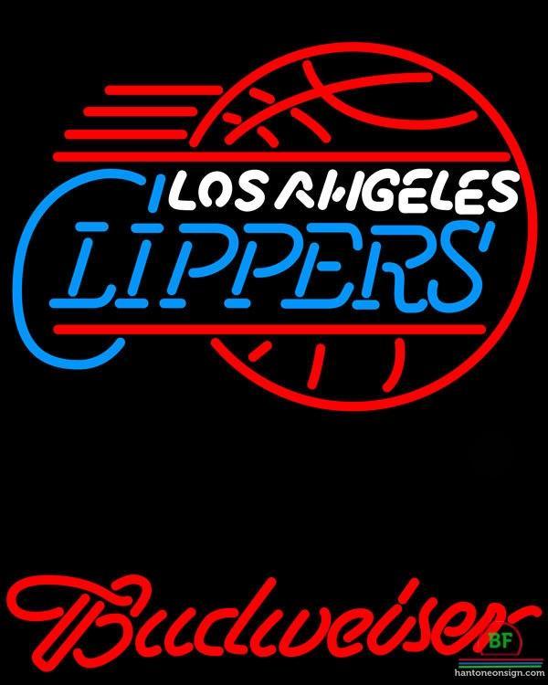 Custom Budweiser Los Angeles Clippers Neon Sign NBA Teams Neon Light