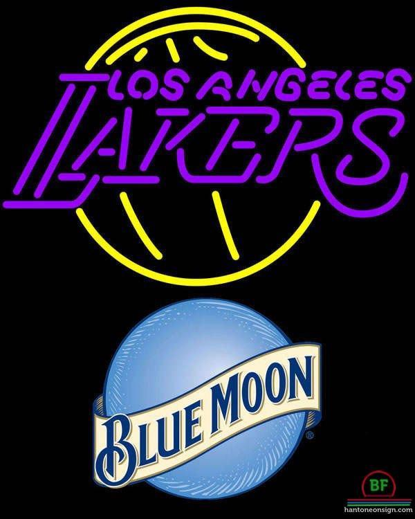 Custom Blue Moon Los Angeles Lakers Neon Sign NBA Teams Neon Light