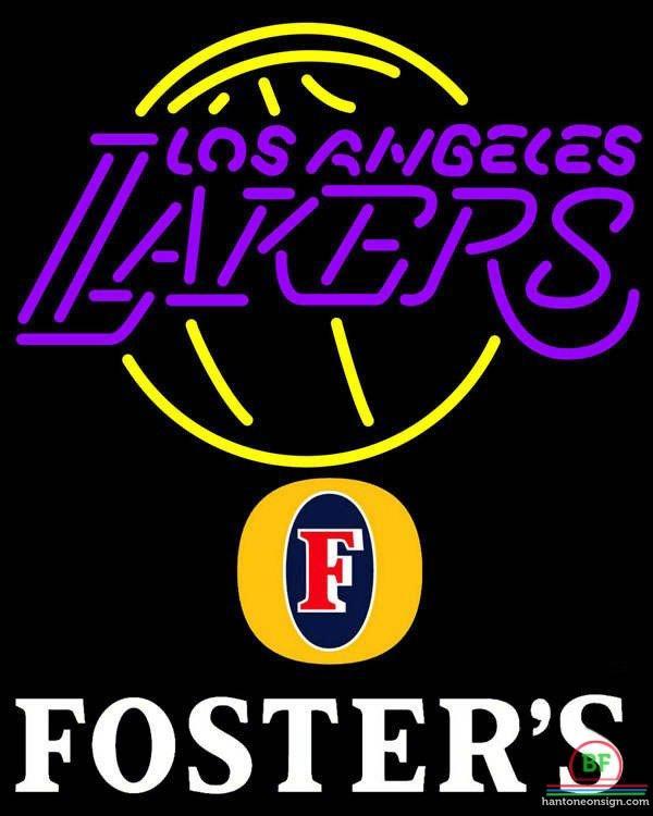 Custom Fosters Los Angeles Lakers Neon Sign NBA Teams Neon Light