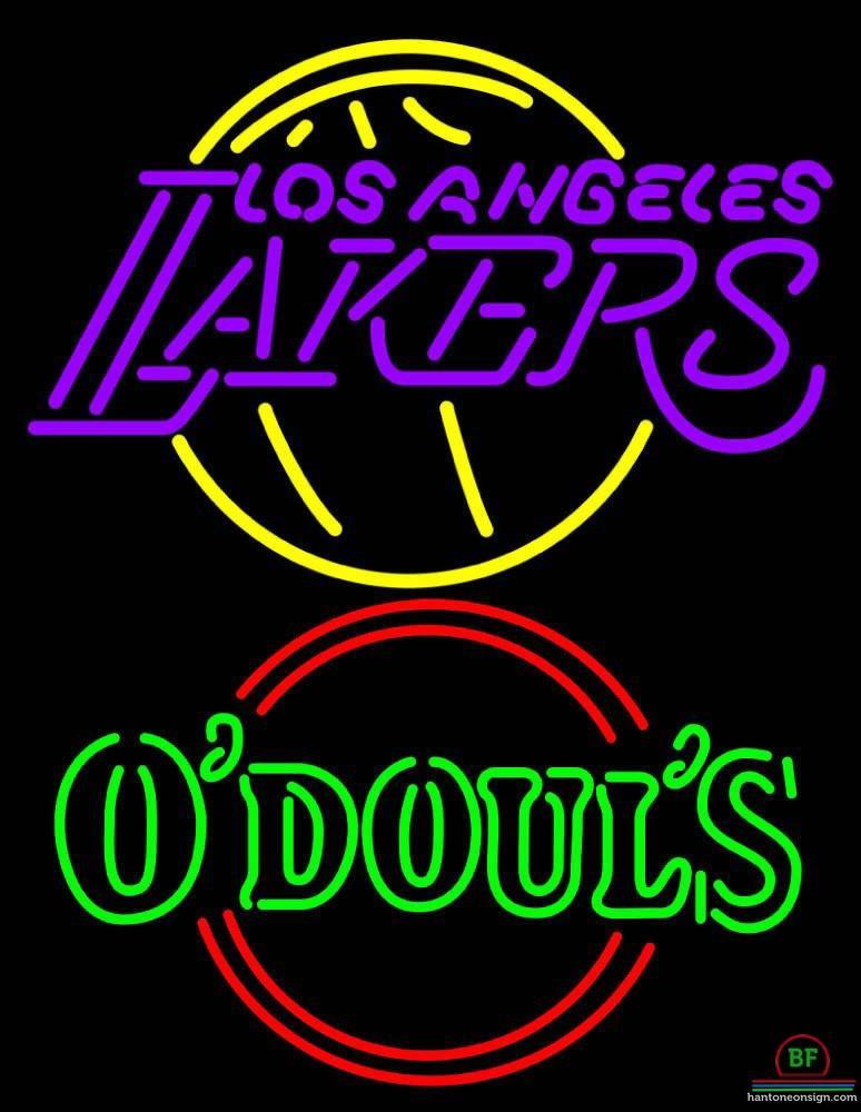Custom Odouls Los Angeles Lakers Neon Sign NBA Teams Neon Light
