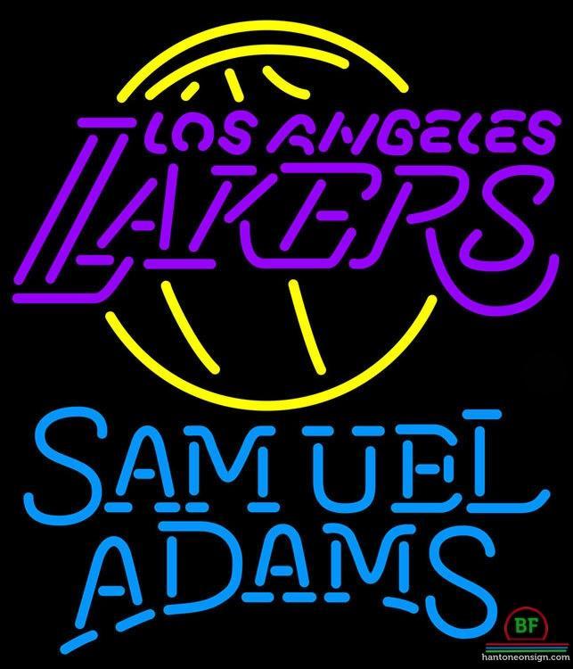 Custom Samuel Adams Los Angeles Lakers Neon Sign NBA Teams Neon Light