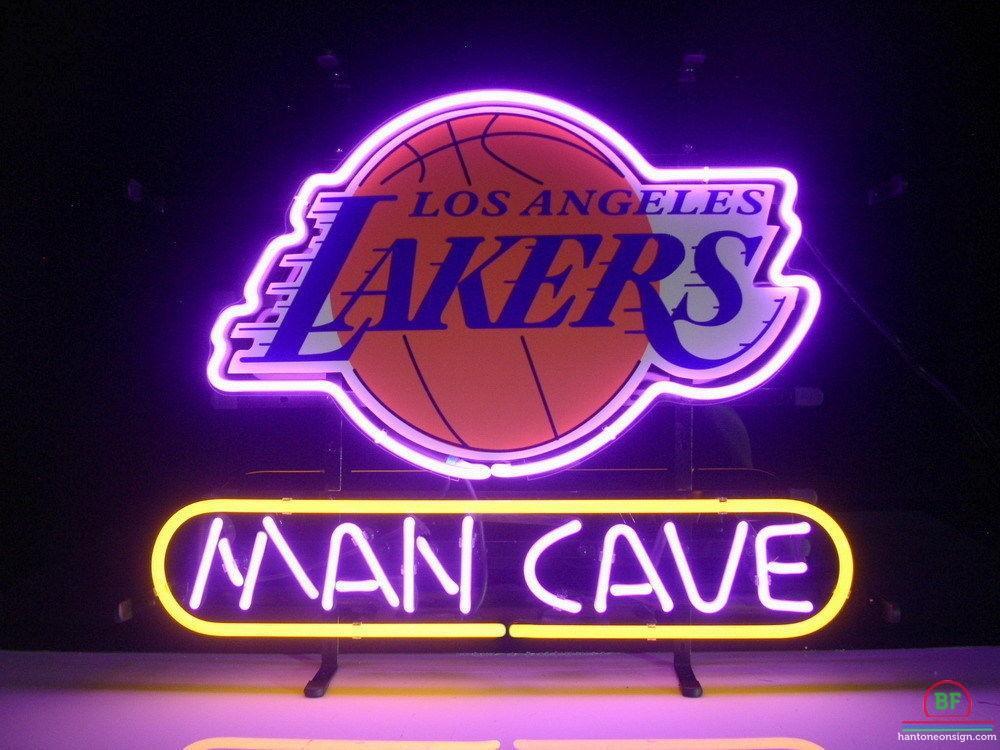 Custom Man Cave Los Angeles Lakers Neon Sign NBA Teams Neon Light