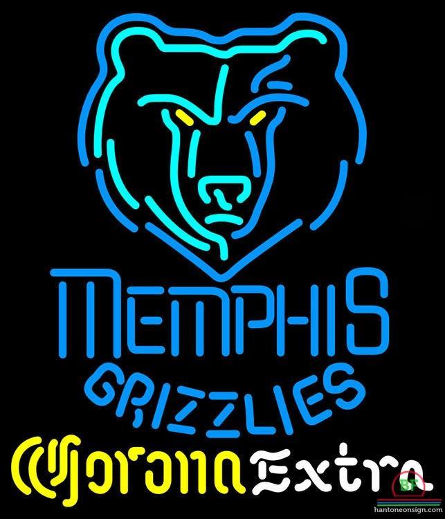 Custom Corona Extra Memphis Grizzlies Neon Sign NBA Teams Neon Light