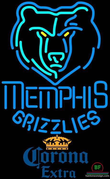 Custom Corona Extra Memphis Grizzlies Neon Sign NBA Teams Neon Light