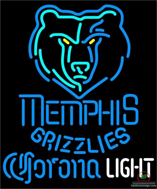 Custom Corona Light Memphis Grizzlies Neon Sign NBA Teams Neon Light