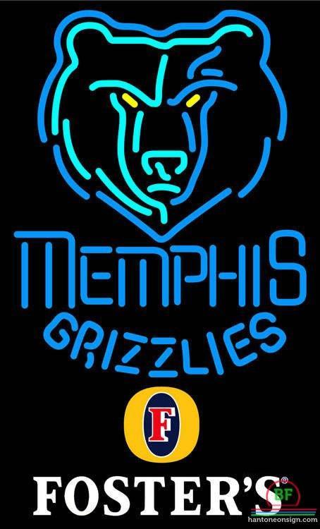 Custom Fosters Memphis Grizzlies Neon Sign NBA Teams Neon Light