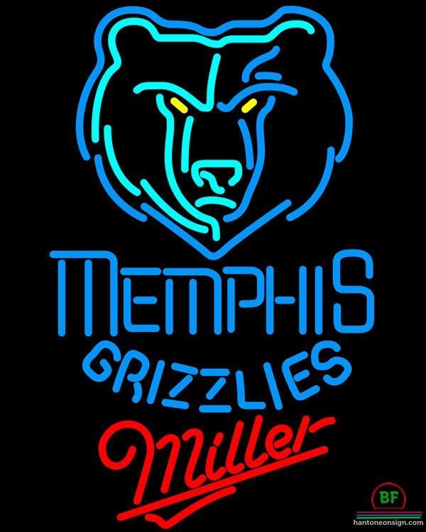 Custom Miller Memphis Grizzlies Neon Sign NBA Teams Neon Light