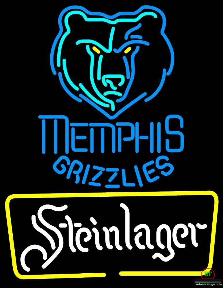 Custom Steinlager Memphis Grizzlies Neon Sign NBA Teams Neon Light