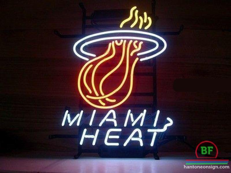 Custom Miami Heat Neon Sign NBA Teams Neon Light