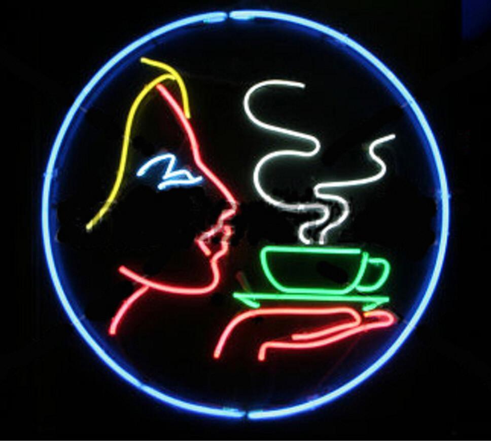 Custom Coffee Cafe Neon Sign