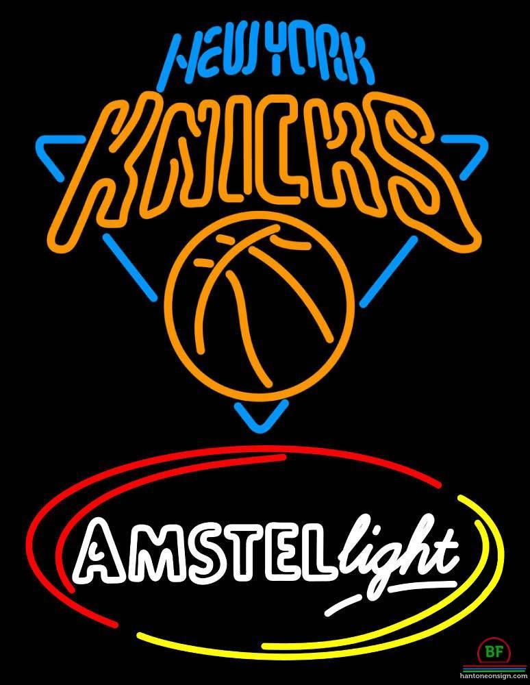 Custom Amstel Light New York Knicks Neon Sign NBA Teams Neon Light