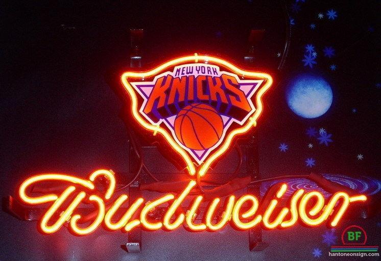 Custom Budweiser New York Knicks Neon Sign NBA Teams Neon Light