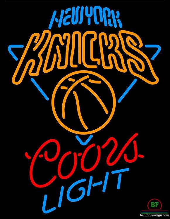 Custom Coors Light New York Knicks Neon Sign NBA Teams Neon Light