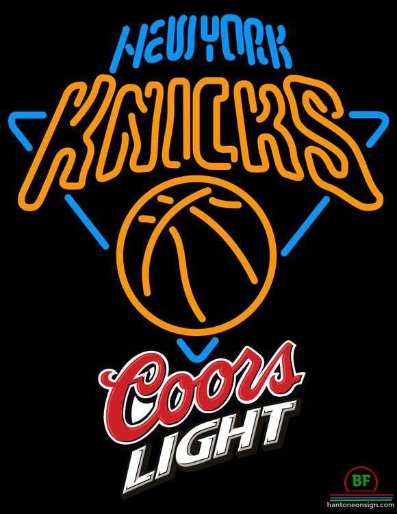 Custom Coors Light New York Knicks Neon Sign NBA Teams Neon Light