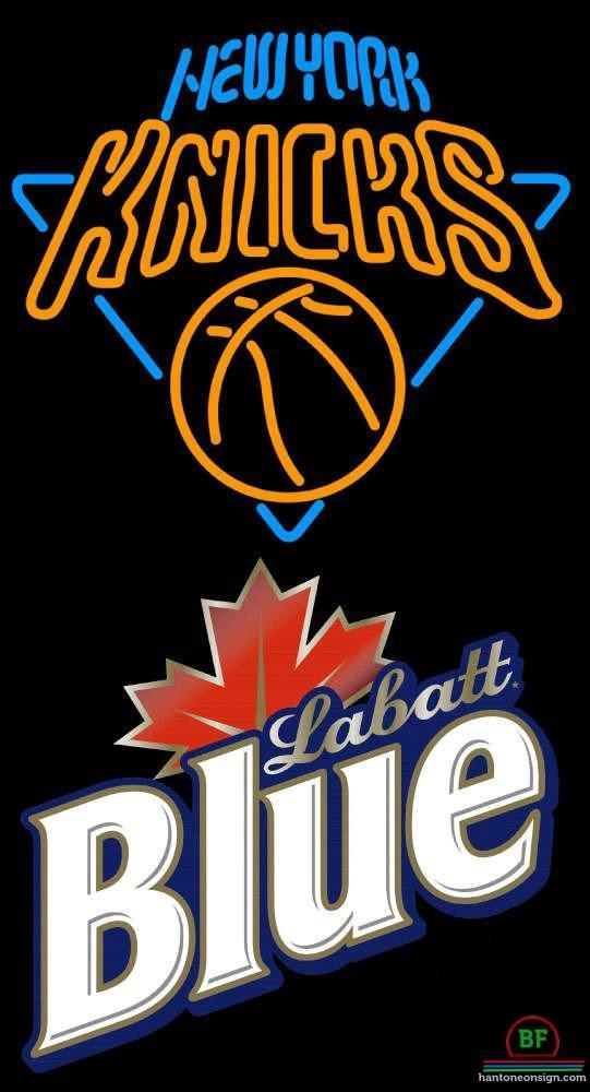 Custom Labatt Blue New York Knicks Neon Sign NBA Teams Neon Light