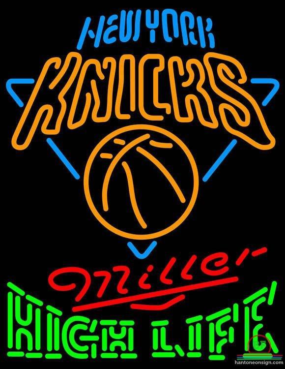 Custom Miller High Life New York Knicks Neon Sign NBA Teams Neon Light