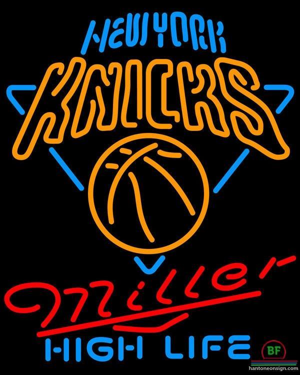 Custom Miller High Life New York Knicks Neon Sign NBA Teams Neon Light