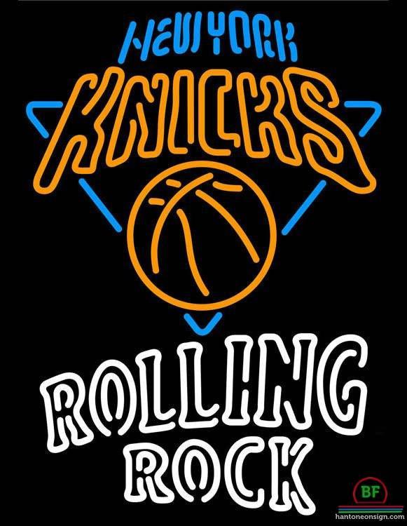 Custom Rolling Rock New York Knicks Neon Sign NBA Teams Neon Light